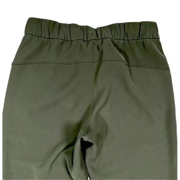 Lululemon On the Fly Crop Pants Women’s Size 4 Casual Dark Olive - Picture 7 of 8